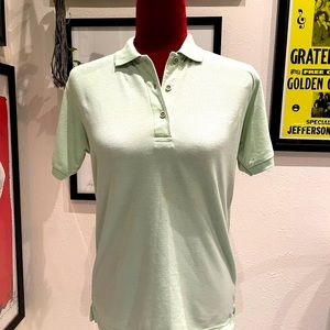 “Port Authority” mint teal polo size XS.